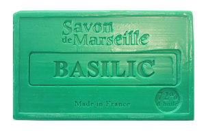 Marseillské mýdlo - Bazalka 100g